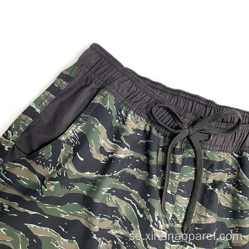 Högkvalitativa herr anpassade camo träningsshorts grossist